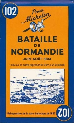 Michelin Battle of Normandy Map No.102 - Wide World Maps & MORE! - Map - Michelin Travel & Lifestyle - Wide World Maps & MORE!