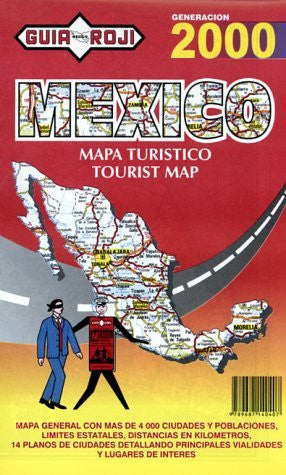 Mexico Tourist Map 1998 (Spanish Edition) - Wide World Maps & MORE! - Book - Wide World Maps & MORE! - Wide World Maps & MORE!