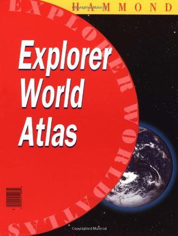 Hammond Explorer World Atlas - Wide World Maps & MORE! - Book - Wide World Maps & MORE! - Wide World Maps & MORE!