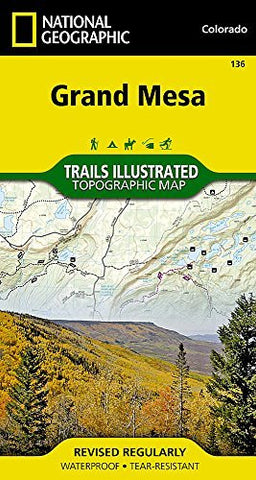 Grand Mesa (National Geographic Trails Illustrated Map) - Wide World Maps & MORE! - Book - Wide World Maps & MORE! - Wide World Maps & MORE!