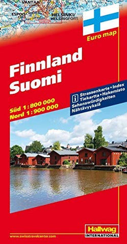 Finland / Finland (Road Map) - Wide World Maps & MORE! - Book - Hallwag - Wide World Maps & MORE!