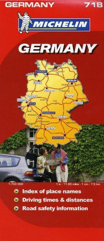Germany (Maps/Country (Michelin)) - Wide World Maps & MORE! - Book - Michelin - Wide World Maps & MORE!
