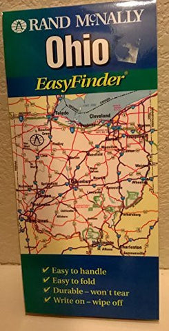 Rand McNally Ohio Easyfinder Map - Wide World Maps & MORE! - Book - Wide World Maps & MORE! - Wide World Maps & MORE!