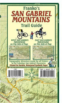 FRANKO MAPS MAP FML CA SAN GABRIEL MOUNTAINS - Wide World Maps & MORE! - Sports - Franko Maps - Wide World Maps & MORE!