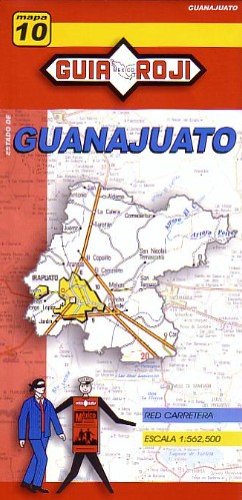 Guanajuato State Map by Guia Roji - Wide World Maps & MORE!