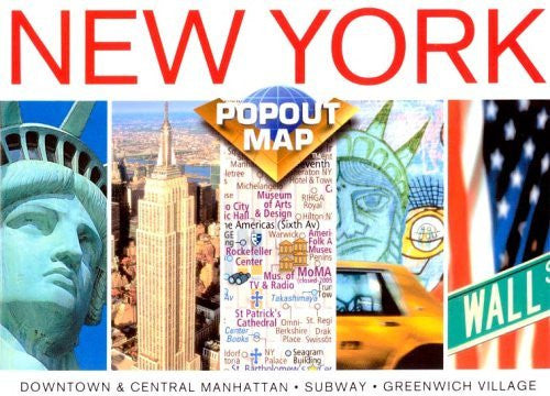 New York Popout Map, Double Edition - Wide World Maps & MORE! - Book - Wide World Maps & MORE! - Wide World Maps & MORE!