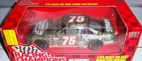 Racing Champions 1997 Edition Rick Mast ~ #75 Remington Arms (oldest gunmaker) ~ Scale: 1:24 (Box has shelf wear) - Wide World Maps & MORE! - Toy - Racing Champions - Wide World Maps & MORE!