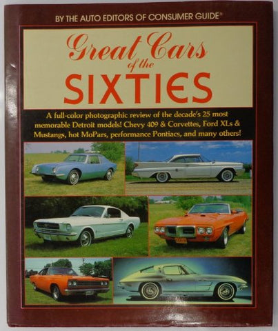 Great Cars of the Sixties - Wide World Maps & MORE! - Book - Wide World Maps & MORE! - Wide World Maps & MORE!