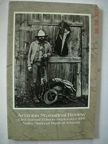 Arizona Statistical Review: 43rd Annual Edition, September 1987 - Wide World Maps & MORE! - Book - Wide World Maps & MORE! - Wide World Maps & MORE!