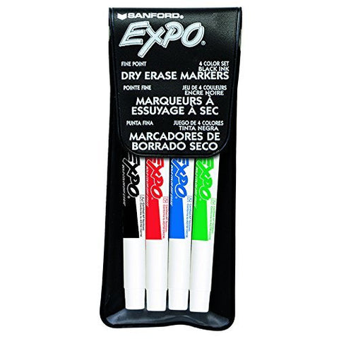 SANFORD L.P. MARKER SET EXPO DRYERASE 4 COLOR (Set of 3) - Wide World Maps & MORE! - Home - Sanford, L.P. - Wide World Maps & MORE!