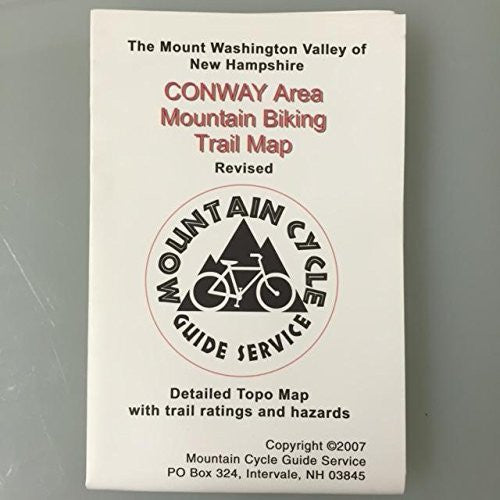 Conway Area Mountain Biking Trail Map - Wide World Maps & MORE! - Book - Wide World Maps & MORE! - Wide World Maps & MORE!