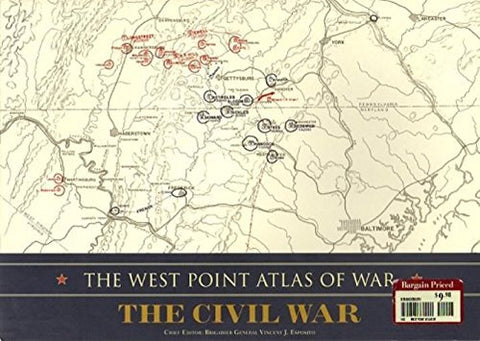 The West Point Atlas of War: The Civil War - Wide World Maps & MORE! - Book - Historical Books Tess Press - Wide World Maps & MORE!