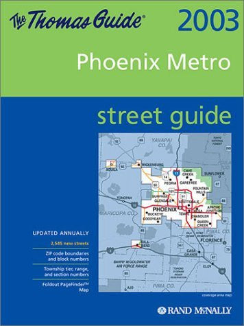 Thomas Guide 2003 Phoenix Metro Street Guide - Wide World Maps & MORE! - Book - Wide World Maps & MORE! - Wide World Maps & MORE!
