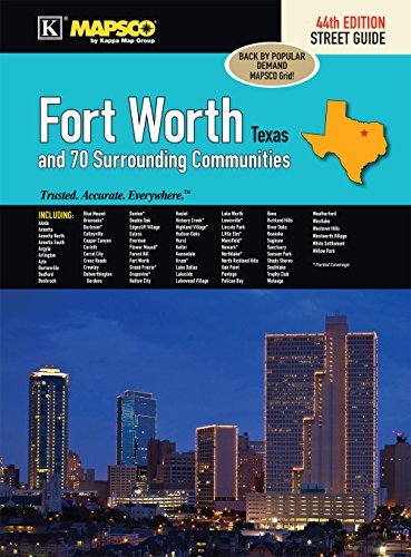 Fort Worth, TX Street Guide - Wide World Maps & MORE! - Map - KAPPA MAP GROUP / MAPSCO - Wide World Maps & MORE!