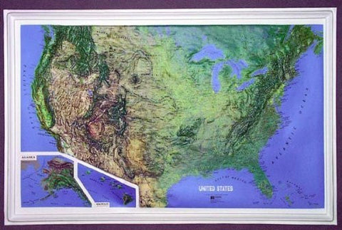 Utah NCR Series Raised Relief Map by Hubbard Scientific - The Map Shop