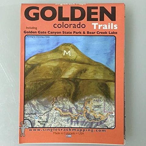 Golden Colorado Trails: Golden Gate Canyon State Park & Bear Creek Lake - Wide World Maps & MORE! - Book - Wide World Maps & MORE! - Wide World Maps & MORE!