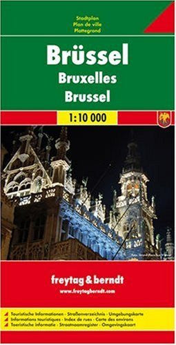 Brussels - Wide World Maps & MORE! - Book - Freytag & Berndt - Wide World Maps & MORE!