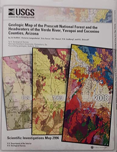 Geologic Map of the Prescott National Forest and the Headwaters of the Verde River - Wide World Maps & MORE! - Map - United Stated Department of the Interior - Wide World Maps & MORE!