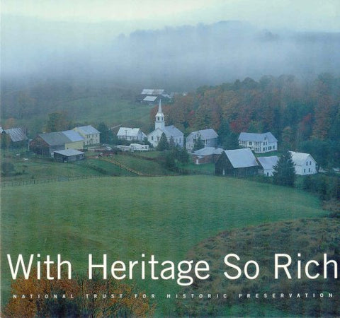 With Heritage So Rich - Wide World Maps & MORE! - Book - Brand: National Trust for Historic Preservation - Wide World Maps & MORE!