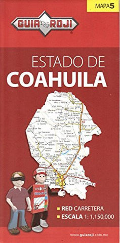 Estado de Coahuila - Wide World Maps & MORE! - Book - Wide World Maps & MORE! - Wide World Maps & MORE!