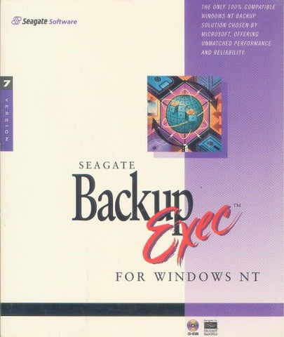 Seagate Backup Exec Version 7 for Windows NT - Wide World Maps & MORE! - Software - Seagate - Wide World Maps & MORE!