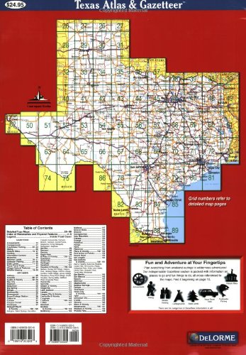 2009 Texas Atlas & Gazetteer (Delorme Atlas & Gazetteer) [Used - Like New] - Wide World Maps & MORE!