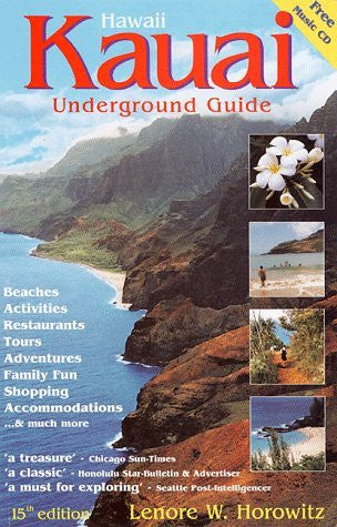 Kauai Underground Guide (Includes Free Hawaiian Music CD) - Wide World Maps & MORE! - Book - Brand: Papaloa Pr - Wide World Maps & MORE!