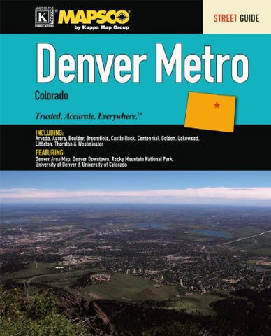 Denver, CO Metro Street Guide - Wide World Maps & MORE! - Book - Wide World Maps & MORE! - Wide World Maps & MORE!