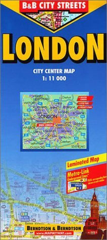 London City Streets (City Map) - Wide World Maps & MORE! - Book - Wide World Maps & MORE! - Wide World Maps & MORE!