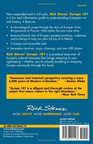 Rick Steves' Europe 101: History and Art for the Traveler - Wide World Maps & MORE!