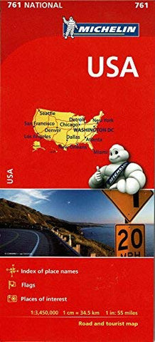 USA Road and Tourist Map - Wide World Maps & MORE! - Book - Wide World Maps & MORE! - Wide World Maps & MORE!