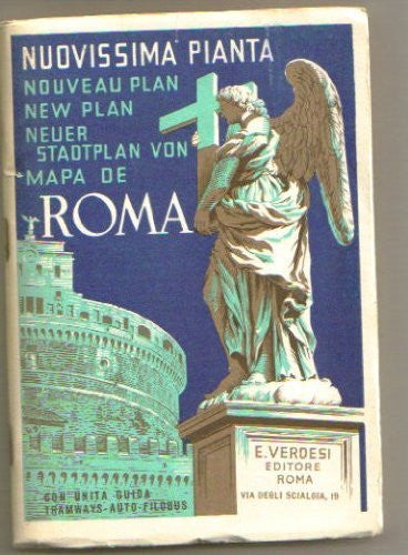 Roma: Nuovissima Pianta, New Map, Nouveau Plan Vi. Edizione 1948 - Wide World Maps & MORE! - Book - Wide World Maps & MORE! - Wide World Maps & MORE!