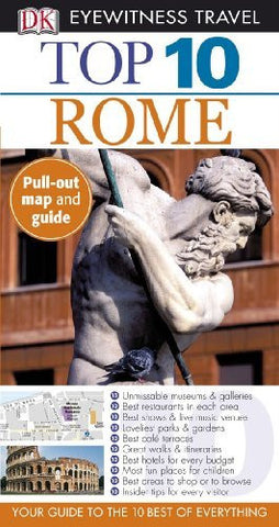 Top 10 Rome (Eyewitness Top 10 Travel Guides) - Wide World Maps & MORE! - Book - Brand: DK Travel - Wide World Maps & MORE!