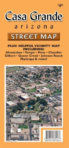 Casa Grande, Arizona Street Map - Wide World Maps & MORE! - Map - Wide World Maps & MORE! - Wide World Maps & MORE!