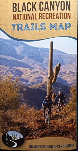 Black Canyon National Recreation Trails Map - Arizona - Wide World Maps & MORE!