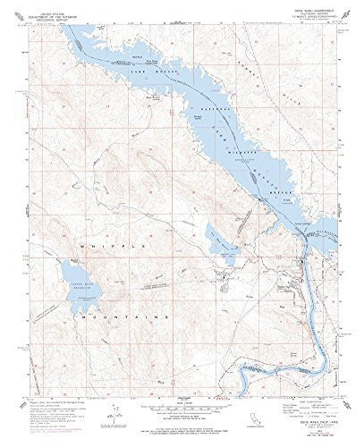 Gene Wash, California-Arizona 7.5' - Wide World Maps & MORE!