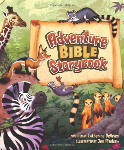 Adventure Bible Storybook - Wide World Maps & MORE! - Book - HarperCollins Christian Pub. - Wide World Maps & MORE!