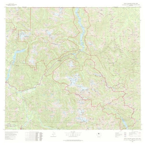 North Cascades National Park, Wash. (TWA0762) - Wide World Maps & MORE! - Map - Wide World Maps & MORE! - Wide World Maps & MORE!
