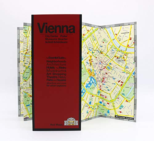 Red Map Vienna City Travel Guide - Wide World Maps & MORE!