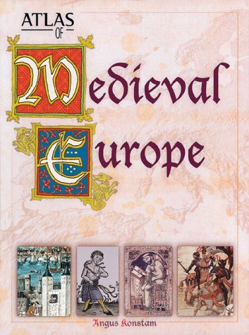 Atlas of Medieval Europe (Historical Atlas) - Wide World Maps & MORE! - Book - Brand: Checkmark Books - Wide World Maps & MORE!