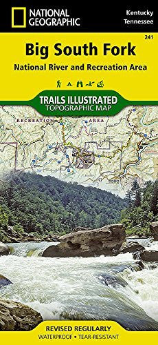 Big South Fork National River and Recreation Area (National Geographic Trails Illustrated Map) - Wide World Maps & MORE! - Book - National Geographic - Wide World Maps & MORE!