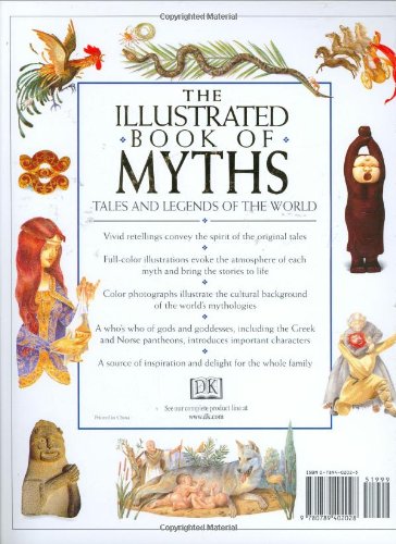 Illustrated Book Of Myths Wide World Maps And More