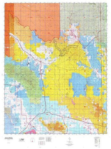 Arizona GMU 28 Hunt Area / Game Management Unit (GMU) Map - Wide World Maps & MORE! - Map - MyTopo - Wide World Maps & MORE!
