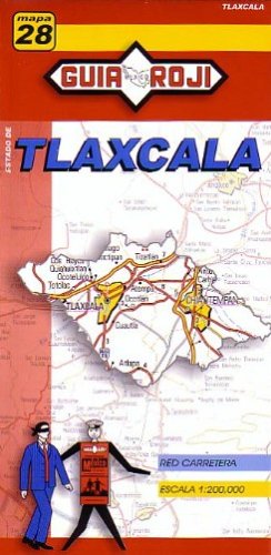 Tlaxcala State Map by Guia Roji (Spanish Edition) - Wide World Maps & MORE!
