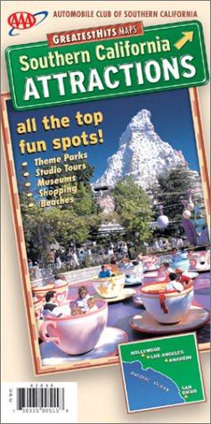 Southern California Attractions - Wide World Maps & MORE! - Book - Wide World Maps & MORE! - Wide World Maps & MORE!