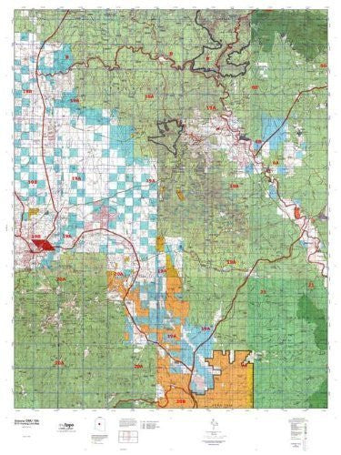 Arizona GMU 19A Hunt Area / Game Management Unit (GMU) Map - Wide World Maps & MORE! - Map - MyTopo - Wide World Maps & MORE!