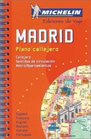 Michelin Madrid Mini-Spiral Atlas No. 2042 (Michelin Maps & Atlases) - Wide World Maps & MORE! - Book - Brand: Michelin Travel Publications - Wide World Maps & MORE!