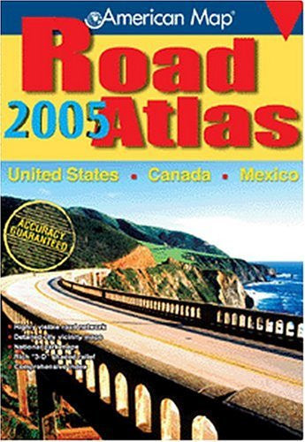 American Map Road Atlas 2005 United States, Canada, Mexico - Wide World Maps & MORE! - Book - Brand: Amer Map Co - Wide World Maps & MORE!