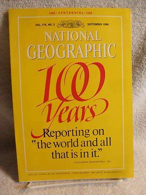 NATIONAL GEOGRAPHIC MAGAZINE SEPTEMBER 1988 100 YEARS:REPORTING ON THE WORLD - Wide World Maps & MORE! - Single Detail Page Misc - Wide World Maps & MORE! - Wide World Maps & MORE!
