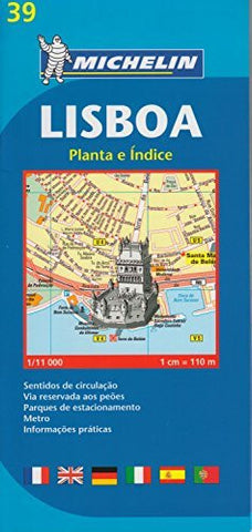 Michelin Lisboa Map (Map) (Portuguese Edition) - Wide World Maps & MORE! - Book - Michelin Travel Publications (EDT) - Wide World Maps & MORE!